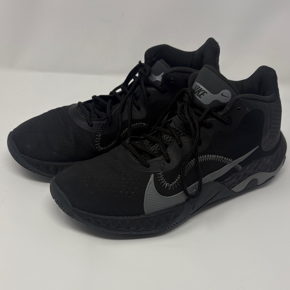 Nike Renew Elevate Men's Black and Gray Basketball Shoes
